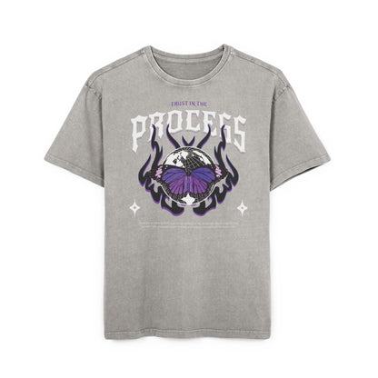 Trust In The Process Butterfly Heavy Oversize Tee