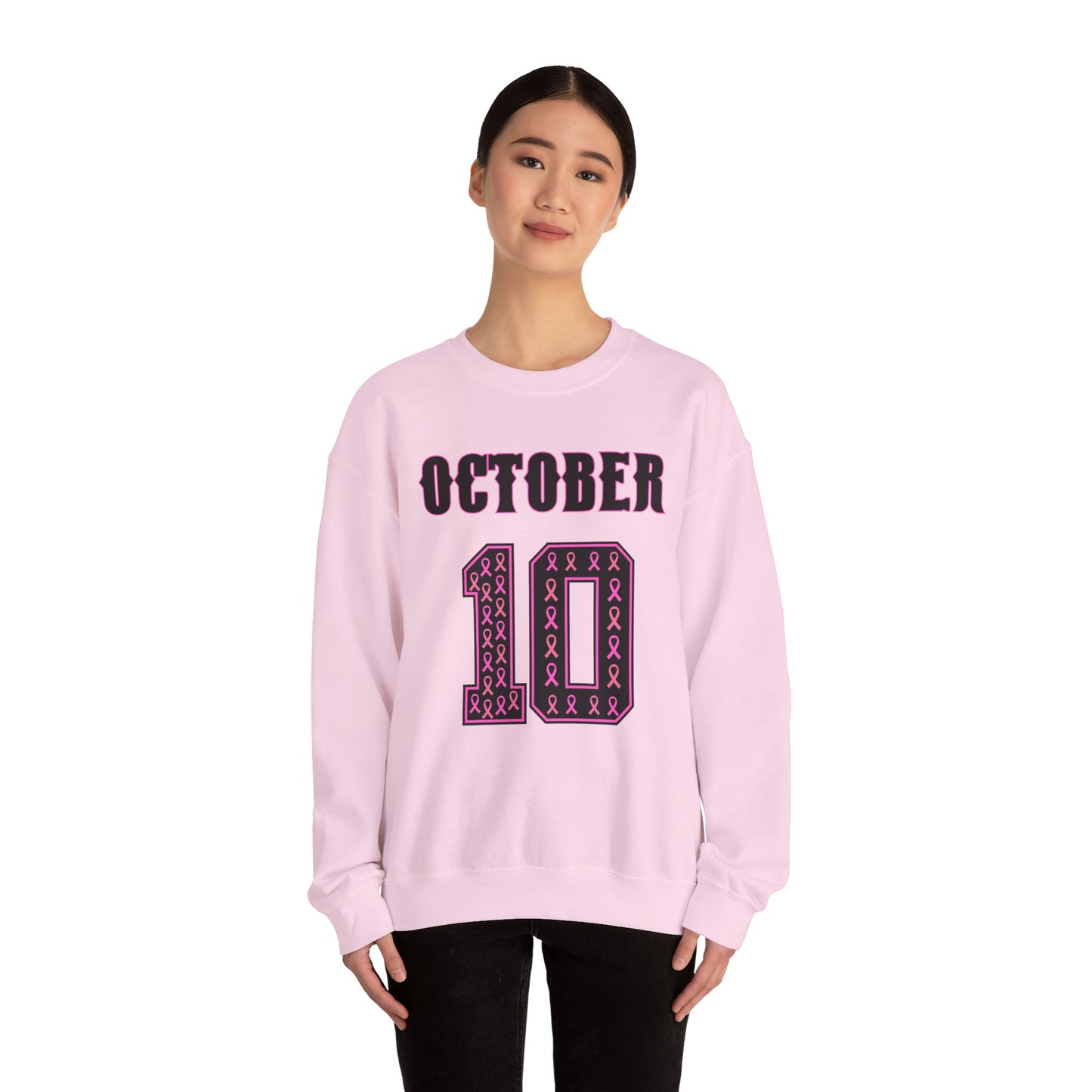October Jersey 10 Crewneck Sweatshirt
