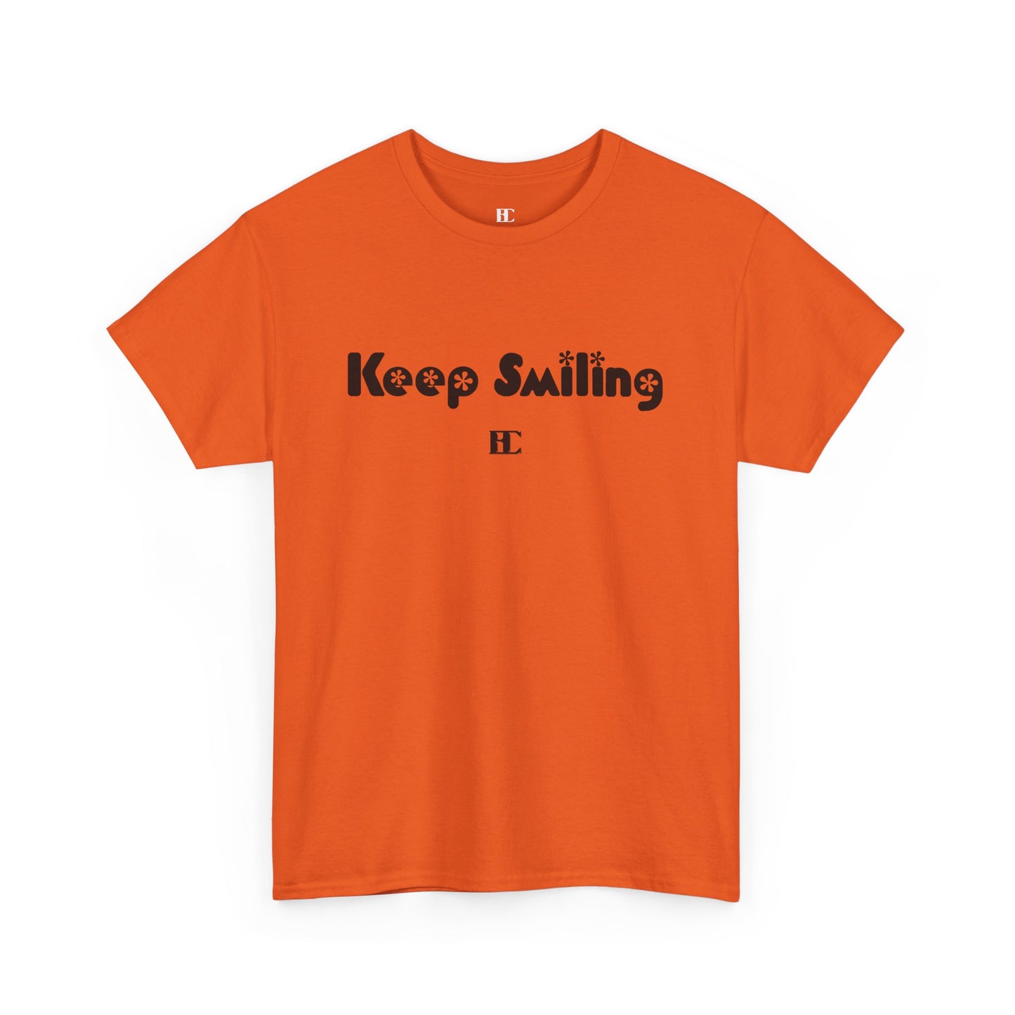 Keep Smiling Cotton Tee