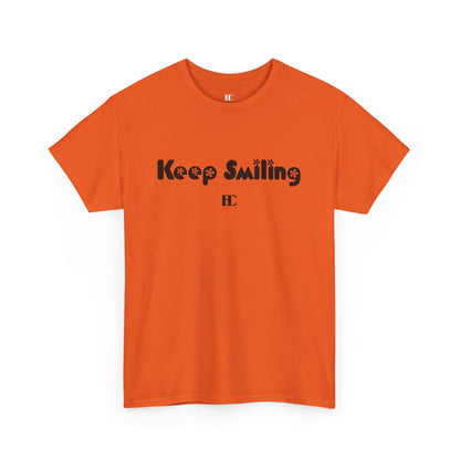 Keep Smiling Cotton Tee