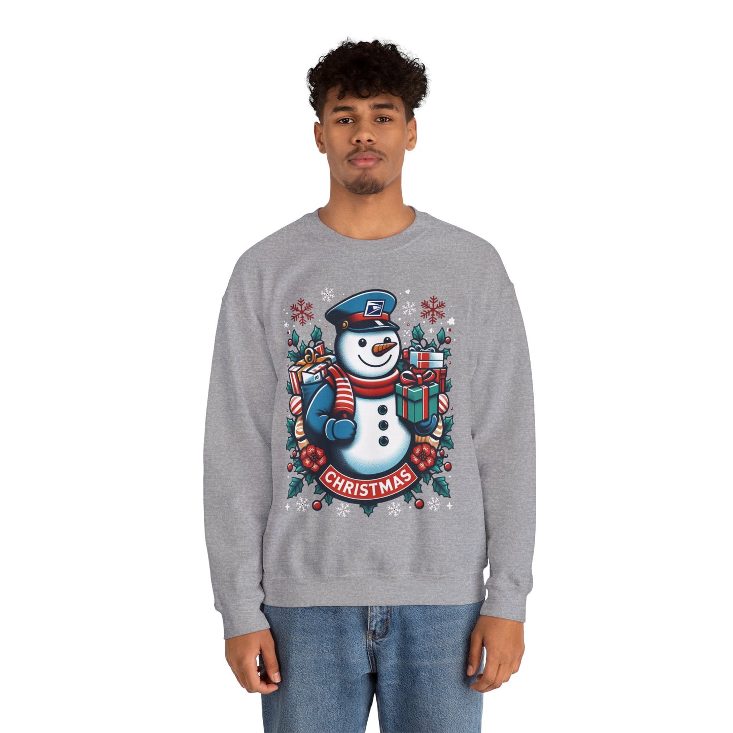 Postal Service Snowman Crewneck Sweatshirt