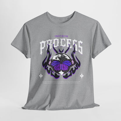 Trust In The Process Butterfly Cotton Tee