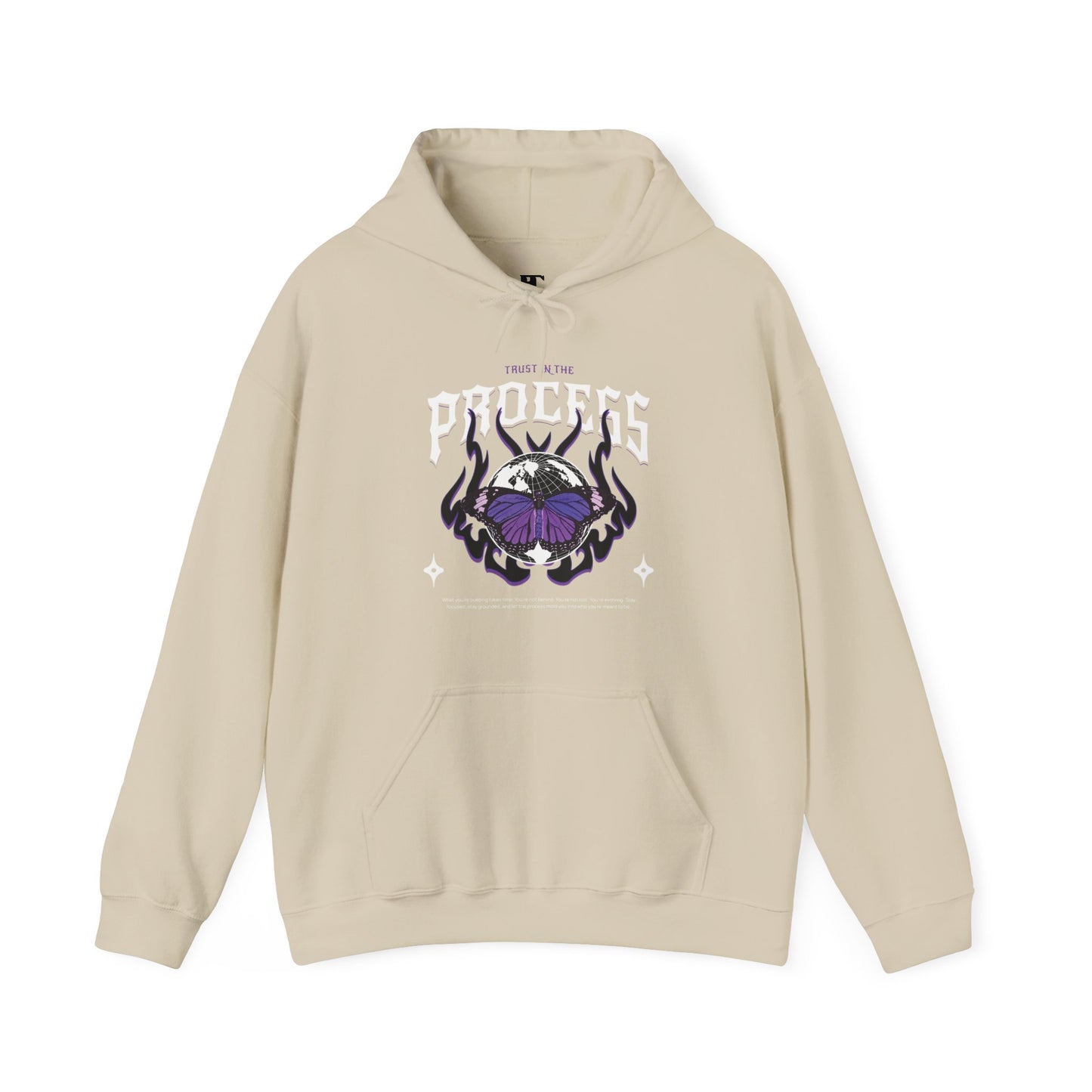 Trust In The Process Butterfly Hoodie