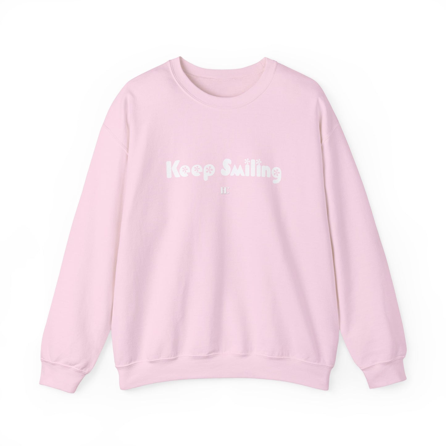 Keep Smiling Crewneck Sweatshirts