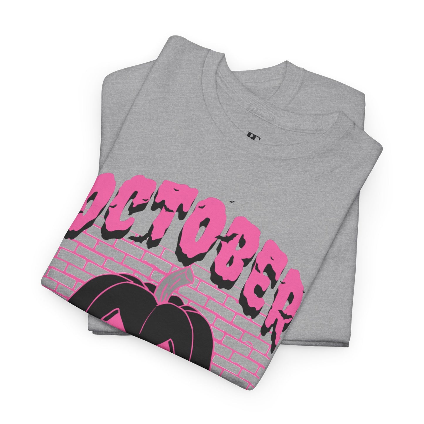 Pumpkin Pink Support Cotton Tee