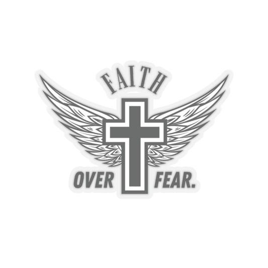 Faith Over Fear. Stickers