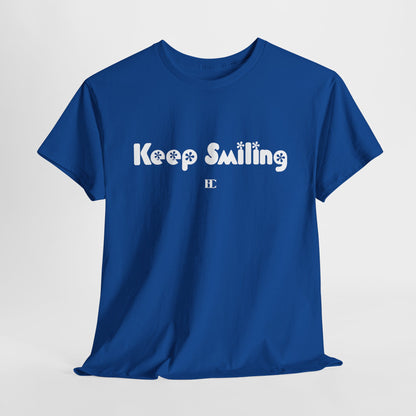 Keep Smiling Cotton Tee