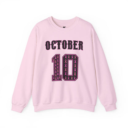 October Jersey 10 Crewneck Sweatshirt