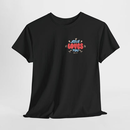 Jesus Loves You Cotton Tee