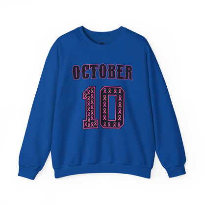 October Jersey 10 Crewneck Sweatshirt
