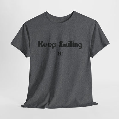 Keep Smiling Cotton Tee