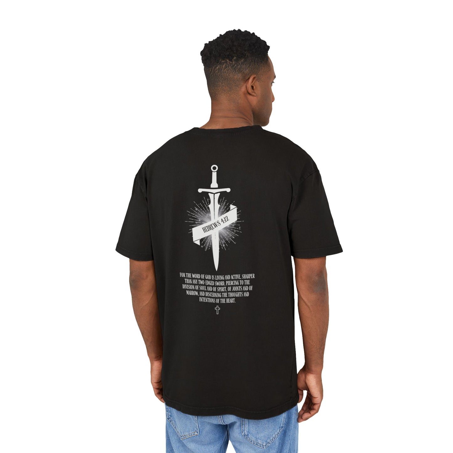 Victory In Christ Washed Heavy Oversize Tee